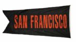 1996-2000 Wrigley Field Stadium Flag Collection - Lot of 4 w/ Rockies, Atlanta, San Francisco & Florida (Cubs COA)