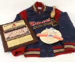 1950s-90s Milwaukee Braves Memorabilia Collection - Lot of 4 