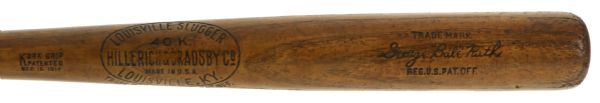 1923-30 Babe Ruth New York Yankees 40K H&B Louisville Slugger Professional Model Game Bat (MEARS A5)