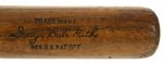 1923-30 Babe Ruth New York Yankees 40K H&B Louisville Slugger Professional Model Game Bat (MEARS A5)