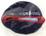 1994-2002 Nancy Kerrigan Signed Newspaper & Apollo Ohno Signed Beret - Lot of 2 (JSA)