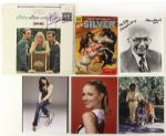 1970s-90s Celebrity Signed Photo Collection - Lot of 11 (MEARS LOA)