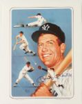 1989 Mickey Mantle New York Yankees Signed 11" x 14" Lithograph (JSA) 1304/1500