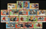 1953-79 Giant Football Card Collection - Includes 1955 Jim Thorpe Kemp Rookie Namath In Action (Lot of 1,435)