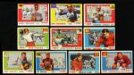 1953-79 Giant Football Card Collection - Includes 1955 Jim Thorpe Kemp Rookie Namath In Action (Lot of 1,435)