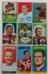1953-79 Giant Football Card Collection - Includes 1955 Jim Thorpe Kemp Rookie Namath In Action (Lot of 1,435)