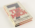 1985 Mickey Mantle New York Yankees Signed "The Mick" Hardcover Book (JSA)