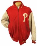 1960 Dallas Green Philadelphia Phillies Signed Game Worn Jacket (MEARS LOA / JSA)