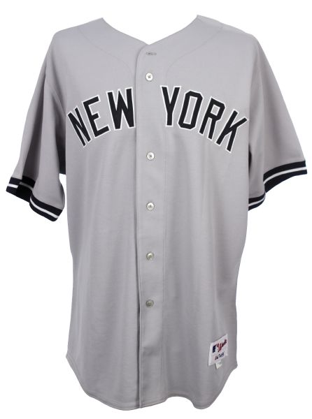 2006 Alex Rodriguez New York Yankees Road Game Jersey (MEARS LOA)