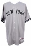 2009 Andy Pettitte New York Yankees Road Jersey (MEARS LOA)