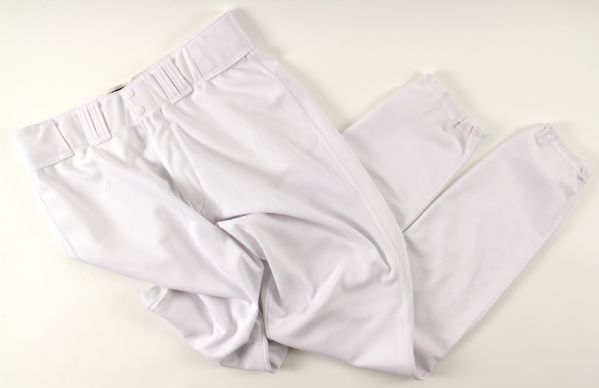 2002 Alex Rodriguez Texas Rangers Team Issued Home Uniform Pants (MEARS LOA)