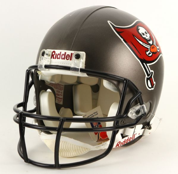 1999 Mike Alstott Tampa Bay Buccaneers Signed Riddell Pro Line Full Size Helmet (JSA) 