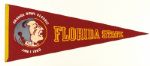 1980 Florida State Orange Bowl Classic Football Full Size 30" Pennant 