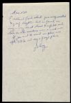 1990s Signed Johnny Vander Meer Letter Cincinnati Reds (MEARS LOA)