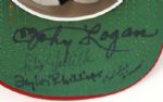 1980's Johnny Logan Felix Mantilla Taylor Phillips Eddie Haas Signed Milwaukee Braves Cap (JSA)