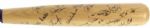 1997 Milwaukee Brewers Team Signed Bat w/ 30+ Signatures (JSA) 4/97