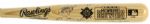 1996 Milwaukee Brewers Team Signed Team Logo Bat w/ 25 Signatures (JSA) 3/96
