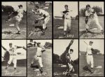 1954-56 Spic and Span Milwaukee Braves Complete Post Card Set 4 x 6 