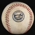 2008 Washington Nationals Game Used OML Selig Baseball From Inaugural Season at Nationals Park (MEARS LOA)