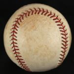 2008 Chicago White Sox Toronto Blue Jays US Cellular Field Game Used OML Selig Baseball (MEARS LOA)