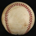 2008 Chicago White Sox Toronto Blue Jays US Cellular Field Game Used OML Selig Baseball (MEARS LOA)