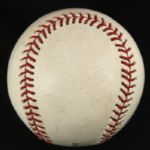 2007 (June 9) Detroit Tigers New York Mets Comerica Park Game Used OML Selig Baesball (MLB Authentication) Todd Jones 900th Career Game/281st Career Save