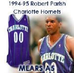 1994-95 Robert Parish Charlotte Hornets Game Worn Road Jersey (MEARS A5)