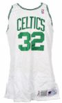 1991 Kevin McHale Boston Celtics Game Worn Home Jersey (MEARS A10)