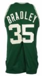 1982-83 Charles Bradley Boston Celtics Game Worn Road Jersey (MEARS LOA)