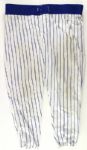 1989 George Scott Milwaukee Brewers Old Timers Game Worn Home Uniform (MEARS LOA)