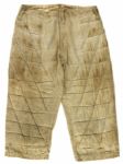 1910s circa Padded Spalding Baseball Quilted Pants (MEARS LOA)