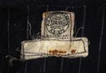 1911-13 circa Navy Blue Pinstriped P Spalding Baseball Uniform 
