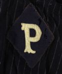 1911-13 circa Navy Blue Pinstriped P Spalding Baseball Uniform 