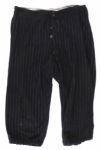 1911-13 circa Navy Blue Pinstriped P Spalding Baseball Uniform 