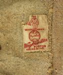 1900-10s circa Flannel W Wright & Ditson Baseball Unifrom w/ Collar &  Detachable Sleeves