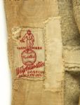 1900-10s circa Flannel W Wright & Ditson Baseball Unifrom w/ Collar &  Detachable Sleeves