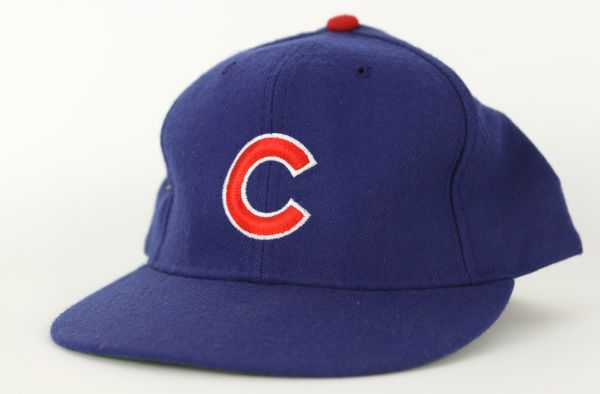 1989-92 Andre Dawson Chicago Cubs Signed Game Cap (MEARS LOA/JSA)