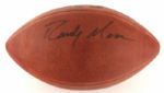 1998-2006 Randy Moss Minnesota Vikings Signed Wilson ONFL Tagliabue Football (JSA)