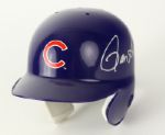 2000s Ron Santo Chicago Cubs Signed Mini Batting Helmet (JSA)