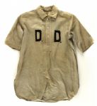 1905 circa D.D. Collared Flannel Spalding Baseball Jersey