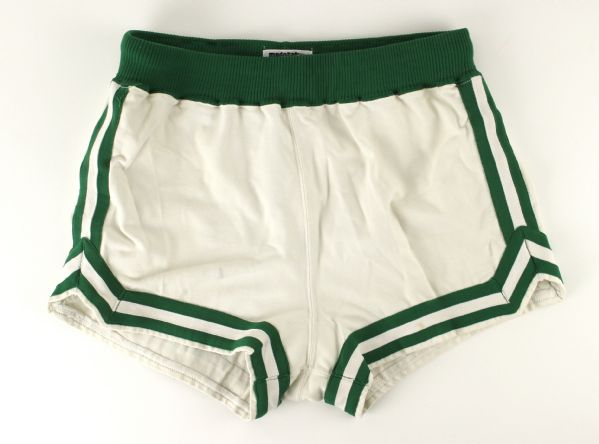 1981 Boston Celtics Game Worn Home Uniform Shorts (MEARS LOA)