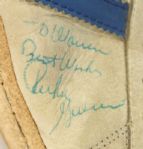 1970 Richie Guerin Atlanta Hawks Signed Game Worn Adidas Shoes (MEARS LOA/JSA) Final Game of Career