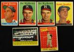1956-60 Baseball Card Star Cards - Mantle Koufax Berra Drysdale Killebrew - (Lot of 19)