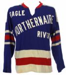 1960 circa Eagle River Northernaire #9 Game Worn Hockey Jersey (MEARS LOA)