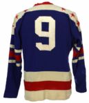 1960 circa Eagle River Northernaire #9 Game Worn Hockey Jersey (MEARS LOA)