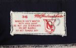 1982 Luis Tiant California Angels Game Worn Road Uniform (MEARS A10)