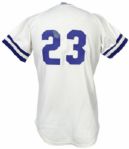 1974-78 circa Santurce Crabbers Game Worn Home Uniform signed/loosely atrributed to Luis Tiant (MEARS LOA/JSA) Puerto Rican Winter League