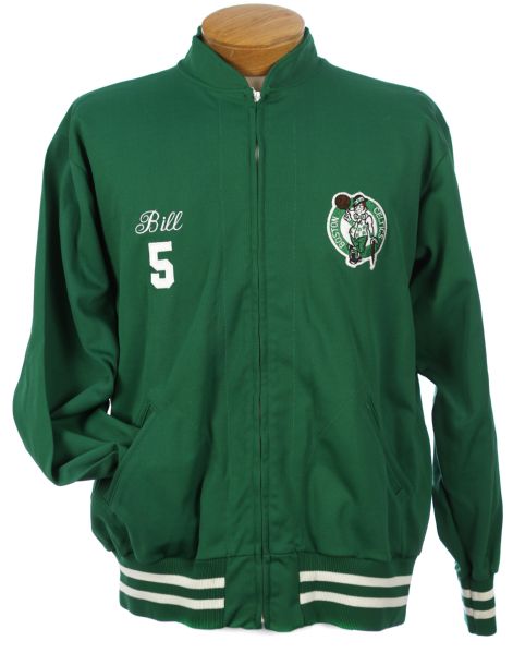 1985-87 Bill Walton Boston Celtics Warm Up Jacket (MEARS LOA)