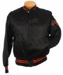 1954-65 circa New York / San Francisco Giants Game Worn Satin Jacket (MEARS LOA)