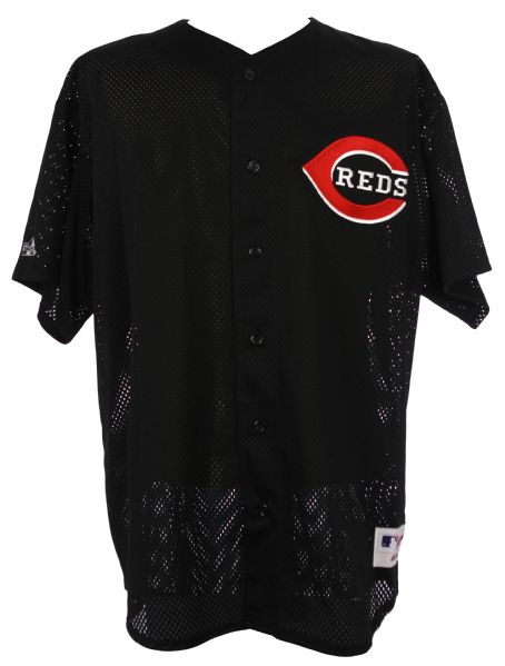 2000s Pete Rose Cincinnati Reds Signed Batting Practice Jersey - Lot of 2 (JSA)
